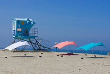 Carica l'immagine nel visualizzatore di Gallery, Neso Tenda da Spiaggia Tents con Ancoraggio a Sabbia, Parasole Bianca