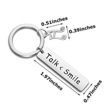 Carica l'immagine nel visualizzatore di Gallery, KUIYAI Talk Less Smile More Braccialetto Hamilton Broadway Regali - Ilgrandebazar