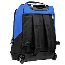 Carica l'immagine nel visualizzatore di Gallery, Trolley YUB Monocolor, 2in1, 34 Lt, Blu, Zaino con spallacci a scomparsa, Blu