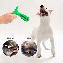 Carica l'immagine nel visualizzatore di Gallery, Bogeer Spazzolino da Denti per Cani Detergente di Cane Dog Verde-L - Ilgrandebazar