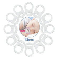 Carica l'immagine nel visualizzatore di Gallery, 12 Pezzi Adattatore Per Clip Fittizio in silicone Trasparente, Adattatore...