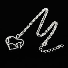 Carica l'immagine nel visualizzatore di Gallery, Lemegeton Fashion Animal Gioielli a Forma di Cuore a Cavallo, per... - Ilgrandebazar