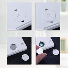 Carica l'immagine nel visualizzatore di Gallery, Konesky Digitale Interno Termometro 8.1x7.1*1.0cm/3.2*2.8*0.4", Bianco - Ilgrandebazar