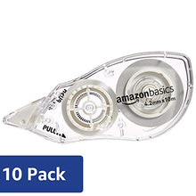 Carica l'immagine nel visualizzatore di Gallery, Amazon Basics - Correttore a nastro, 4,2 mm x 10 m, 10 Trasparente - Ilgrandebazar