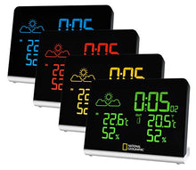 Carica l'immagine nel visualizzatore di Gallery, National Geographic Multi Colour - Stazione meteorologica, Colore: Nero - Ilgrandebazar