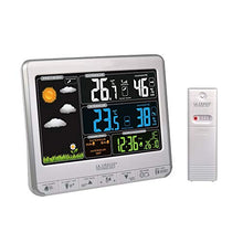 Carica l'immagine nel visualizzatore di Gallery, La Crosse Technology WS6826WHI-SIL - Stazione Meteo con Schermo a Colori,... - Ilgrandebazar