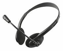Carica l'immagine nel visualizzatore di Gallery, Trust 21665 Primo Cuffie con Microfono, Nero - Ilgrandebazar