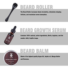 Carica l'immagine nel visualizzatore di Gallery, Derma Roller - Kit per la crescita della barba, Dermaroller con 540 aghi,...