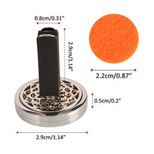 Carica l'immagine nel visualizzatore di Gallery, OOTSR 2pcs Diffusore di oli essenziali per aromaterapia auto, in acciaio... - Ilgrandebazar