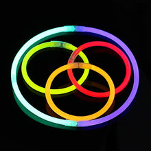 Carica l'immagine nel visualizzatore di Gallery, Vicloon Luminose per Party, 100 Pezzi Braccialetti Luminosi con Glow2
