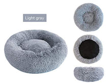 Carica l'immagine nel visualizzatore di Gallery, Sunnykud Deluxe Lettino per animali 50cm in diameter, grigio chiaro