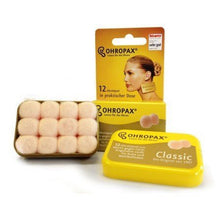 Carica l'immagine nel visualizzatore di Gallery, Ohropax Classic cera modellabile tappi 2 confezioni (24 coppie)