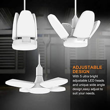 Carica l'immagine nel visualizzatore di Gallery, Gezee Lampada da Garage a LED, 48W E27 6500K 4800Lm, Negozio...