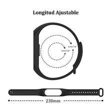 Carica l'immagine nel visualizzatore di Gallery, Hianjoo Cinturino Compatibile per Xiaomi Mi Band Blu Navy, Grigio, Nero - Ilgrandebazar