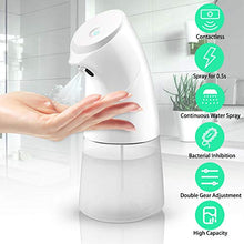 Carica l'immagine nel visualizzatore di Gallery, ANVASK Spruzzatore Automatico Alcool Disinfettante, Touchless Bianco