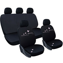 Carica l'immagine nel visualizzatore di Gallery, WOLTU AS7304 Set Completo di Coprisedili per Auto Macchina Seat Rosa-Nero
