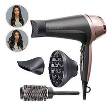 Carica l'immagine nel visualizzatore di Gallery, Remington Asciugacapelli Curl&amp;Straight Confidence, 2200 Watt, Concentratore...