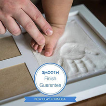 Carica l'immagine nel visualizzatore di Gallery, Bubzi Co Cornice con impronta bimbo in argilla – Kit portafoto impronta... - Ilgrandebazar