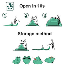 Carica l'immagine nel visualizzatore di Gallery, Soontrans Tenda da Campeggio 3-4 Personas Spiaggia Pop Up...