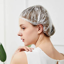 Carica l'immagine nel visualizzatore di Gallery, YGSAT 200pcs Cuffie da Doccia Monouso Tappi per Capelli Trasparenti per... - Ilgrandebazar