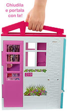 Carica l'immagine nel visualizzatore di Gallery, Barbie Loft con Bambola, Casa a 1 Piano, Portatile Piscina e Accessori,... - Ilgrandebazar