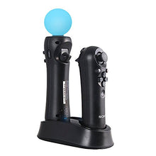 Carica l'immagine nel visualizzatore di Gallery, YOUSHARES dual dock di ricarica per il regolatore playstation mossa,...