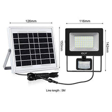 Carica l'immagine nel visualizzatore di Gallery, CLY Faretto Solare con Sensore di Movimento 60 LED, Luce da Esterno,...