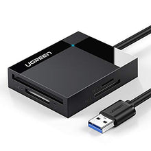 Carica l'immagine nel visualizzatore di Gallery, UGREEN USB 3.0 Lettore Schede SD TF CF MS, Card Reader 5Gbps Legge...
