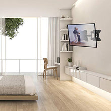 Carica l'immagine nel visualizzatore di Gallery, Eono by Amazon - Supporto TV da Parete Girevole 17"-39" / Braccio Singolo