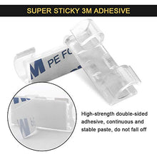 Carica l'immagine nel visualizzatore di Gallery, [40 pezzi] Autoadesivo Clip Cavo Fermacavi Supporto 40PCS, Trasparente