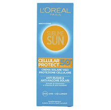Carica l'immagine nel visualizzatore di Gallery, L'Oréal Paris Sublime Sun Cellular Protect, Crema Protezione Solare Viso IP... - Ilgrandebazar