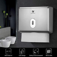 Carica l'immagine nel visualizzatore di Gallery, Blusea Distributore Carta Asciugamani Bagno Cucina CHUANGDIAN Parete Silver - Ilgrandebazar