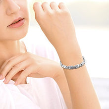 Carica l'immagine nel visualizzatore di Gallery, OIDEA Bracciale Braccialetto da Donna in Acciaio Inox Cuore Mosaico Zircone... - Ilgrandebazar