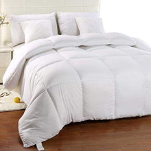 Carica l'immagine nel visualizzatore di Gallery, Utopia Bedding Piumone Piumino, Anallergico, 100% 220 x 240 cm, Bianco - Ilgrandebazar