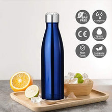 Carica l'immagine nel visualizzatore di Gallery, king do way Termica Bottiglia d'Acqua Sportive 500ml per Mantenere Caldo Blu