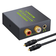 Carica l'immagine nel visualizzatore di Gallery, LiNKFOR DAC Audio Convertitore Digitale ad Analogico Coassiale Ottico a RCA...