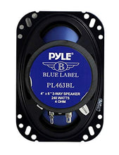 Carica l'immagine nel visualizzatore di Gallery, Pyle PL463BL altoparlante auto 3-vie 240 W Ovale