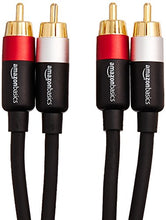 Carica l'immagine nel visualizzatore di Gallery, AmazonBasics - Cavo audio RCA da 2 maschi a 2 maschi, 2,4 metri - Ilgrandebazar