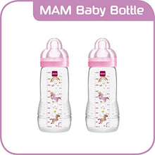Carica l'immagine nel visualizzatore di Gallery, Mam - Easy Active Biberon con tettarella flusso veloce, 330 ml, Porpora - Ilgrandebazar