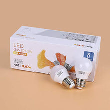 Carica l'immagine nel visualizzatore di Gallery, Lampadine LED G45 E27 5 W (Sostituisce 35 W), Luce 5W Calda 10 Pezzi
