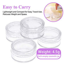 Carica l'immagine nel visualizzatore di Gallery, 50 Pezzi Contenitori Cosmetici, Contenitore Cosmetico Barattoli Plastica...
