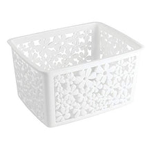 Carica l'immagine nel visualizzatore di Gallery, mDesign Organizer Bagno in plastica – Piccolo Cosmetic Box – Ideale Cestino...