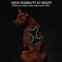 Carica l'immagine nel visualizzatore di Gallery, morpilot Pettorina Regolabile per Cani, L (Collo: 35-58cm,Torace: 53-81cm)