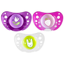 Carica l'immagine nel visualizzatore di Gallery, Chicco 00075035110000 Physio Air in Silicone, Ciuccio per Bimba, Rosa/Neutro - Ilgrandebazar