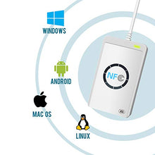 Carica l'immagine nel visualizzatore di Gallery, NIERBO Lettore NFC Scrittore di Smart Card ACR122U RFID...