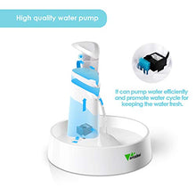 Carica l'immagine nel visualizzatore di Gallery, amzdeal Fontana Per Cani e Gatti Automatica, 2.4L Fontanella Silenziosa per... - Ilgrandebazar