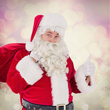 Carica l'immagine nel visualizzatore di Gallery, Jonami Sacco Babbo Natale per Regali di Babbo Natale, Sacco Natalizio per Doni,Tradizionale in Rosso e Bianco (70 x 110 cm)