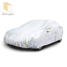 Carica l'immagine nel visualizzatore di Gallery, AmazonBasics - Telo copriauto argentato, resistente Per berline fino a 430 cm - Ilgrandebazar