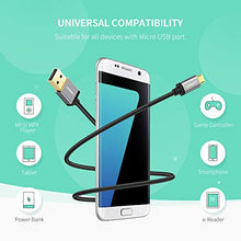 Carica l'immagine nel visualizzatore di Gallery, UGREEN Cavo Micro USB Ricarica Rapida 2.4A, in Nylon 1M, Nero - Ilgrandebazar
