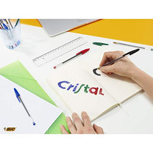 Carica l'immagine nel visualizzatore di Gallery, Bic Cristal Original Punta Media 1 mm Confezione 10 Penne Colore Blu